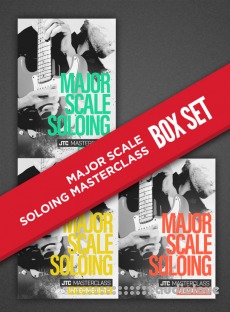 JTC Guitar Jake Willson Major Scale Soloing Masterclass: Box Set