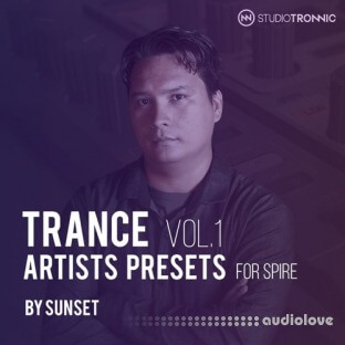 Studio Tronnic Trance Artists Presets by Sunset Vol.1 Spire Presets