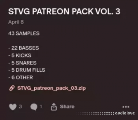 STVG Patreon Pack Vol.3