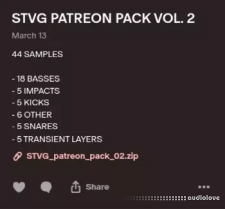 STVG Patreon Pack Vol.2