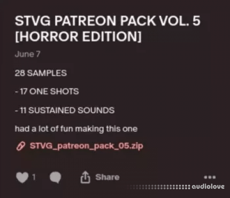 STVG Patreon Pack Vol.5 [HORROR EDITION]