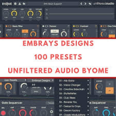 Embrays Designs 100 Presets for BYOME