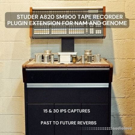 PastToFutureReverbs STUDER A820 SM900 15&30 IPS TAPE RECORDER FOR NAM AND GENOME