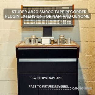 PastToFutureReverbs STUDER A820 SM900 15&30 IPS TAPE RECORDER FOR NAM AND GENOME