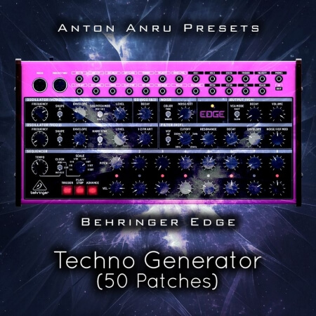 Anton Anru Behringer Edge Techno Generator (50 Patches)