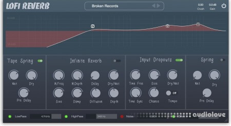 Clark Audio Lofi Reverb