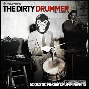 MPC Samples Dirty Drummer Complete (Acoustic Finger Drumming Kits)