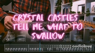 Egor 5287 Tell Me What To Swallow Crystal Castles Сover / Guitar Tab / Lesson / Tutorial