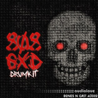 Bones N Grit Audio 808 GXD DRUM KIT