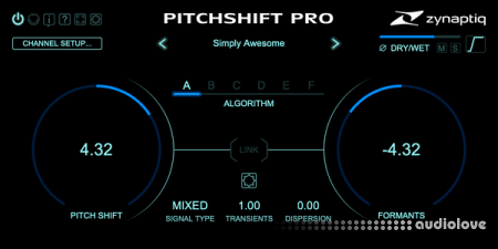 Zynaptiq PITCHSHIFT PRO