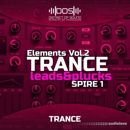 District of Sound Elements Trance Lead and Plucks For Spire Vol.2