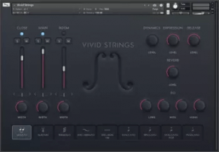 Pulse Audio Vivid Strings Violins 1