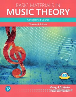 Basic Materials in Music Theory: A Programed Approach (What's New in Music) 13th Edition