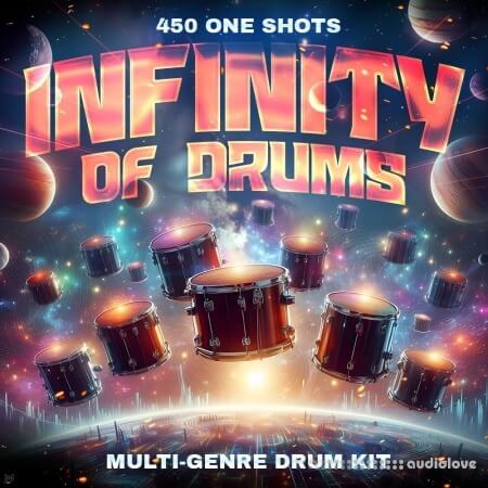 Godlike Loops Infinity Of Drums Multi-Genre Drum Kit (450+ One Shots)