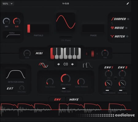 Nasko N-SUB for PLUGDATA-FX