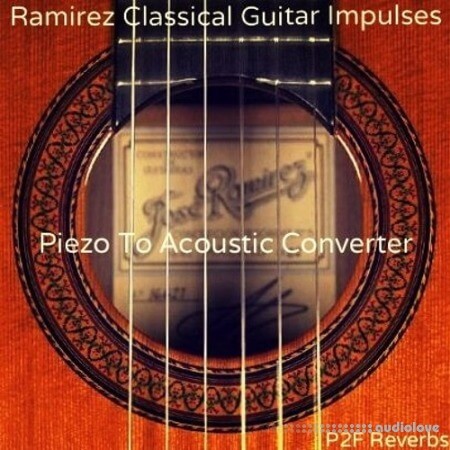 PastToFutureReverbs Ramirez Classical Guitar Impulses (Piezo To Acoustic Converter)!