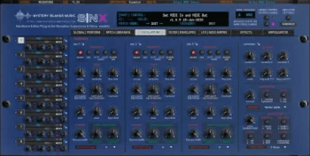 Aura Plugins Novation SNX Editor