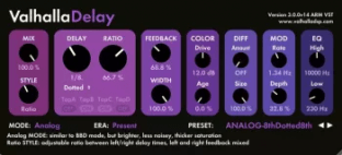 Valhalla DSP Valhalla Delay