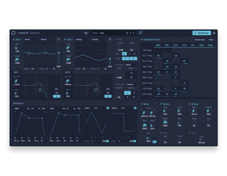 LANDR Synth X