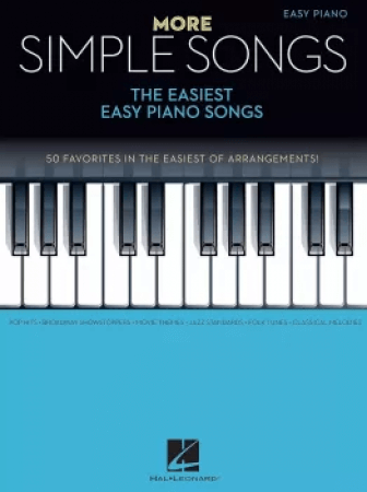 Hal Leonard More Simple Songs The Easiest Easy Piano Songs