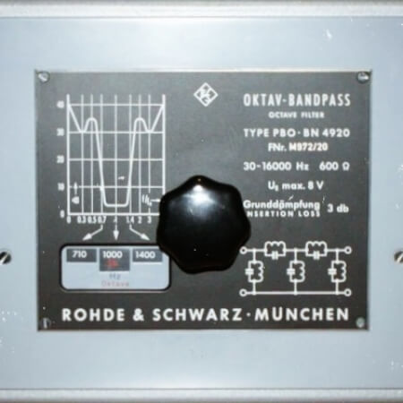 PastToFutureReverbs Rohde and Schwarz PBO Bandpass Filter IRs!