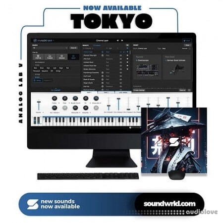 Soundwrld Tokyo (Analog Lab V Bank + One Shot Kit)