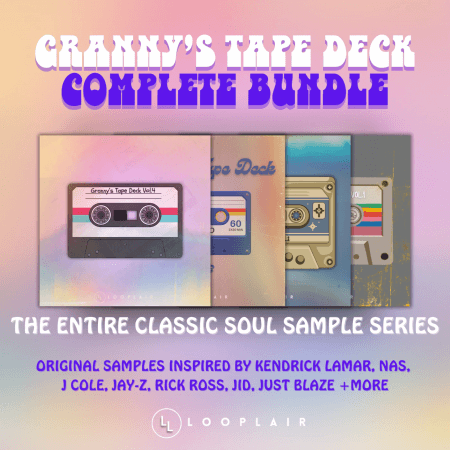 Looplair Granny's Tape Deck Complete Bundle Compositions and Stems