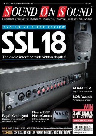 Sound On Sound UK/USA February 2025