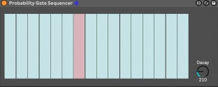 Ned Rush Probability Gate Sequencer Max For Live Audio Device