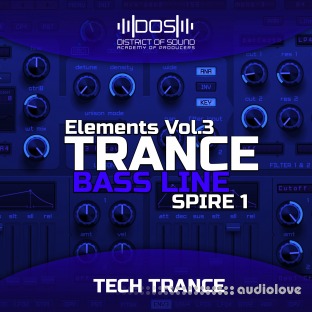 District Of Sound Bass Line Vol.3 Spire Presets