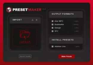 Preset Maker