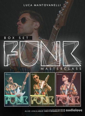 JTC Guitar Luca Mantovanelli Funk Masterclass: Box Set