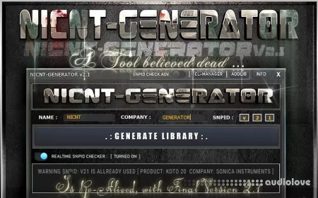 Native Instruments Nicnt-Generator