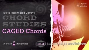 TrueFire Brad Carlton Chord Studies CAGED Chords Vol.3