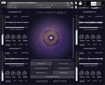 Soundethers Among Matter