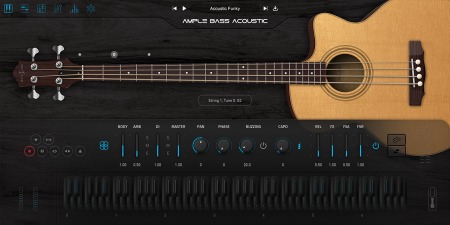 Ample Sound Acoustic Bass ABA