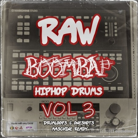 Scarebeatz Raw BoomBap HipHop Drums Vol.3