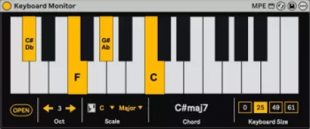 Side Brain Keyboard Monitor