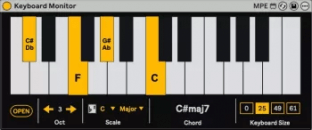 Side Brain Keyboard Monitor