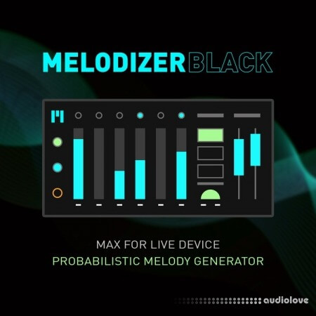 Gourlie Records Melodizer Black Melody Generator Device