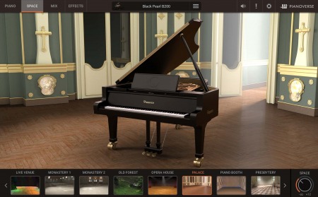 IK Multimedia Pianoverse Black Pearl B200