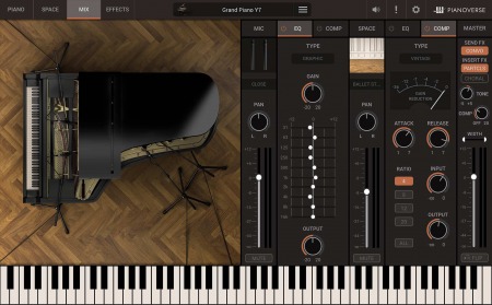 IK Multimedia Pianoverse Grand Piano Y7