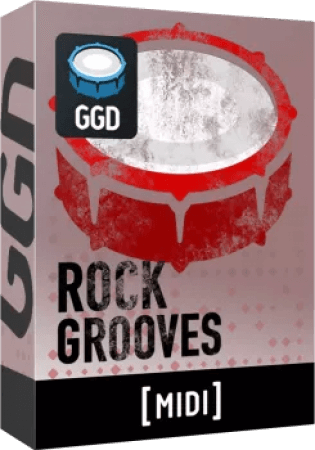 GetGood Drums Rock Grooves Midi Pack