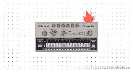 Alex Bop TR-606 Boped Crunchy Saturated Beats from a Classic Machine