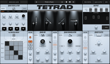 Physical Audio Tetrad