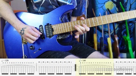 Bradley Hall's Guitar School How To Fix Sloppy Playing! Hand Synchronization Masterclass