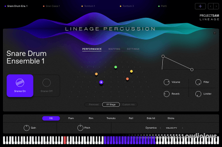 ProjectSAM Lineage Percussion