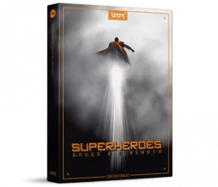 Boom Library Superheroes Speed and Strength Construction Kit