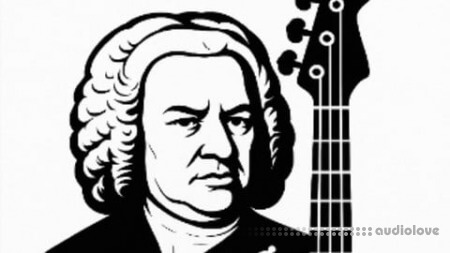 Udemy Toccata & Fugue on D minor by J. S. Bach for Bass guitar