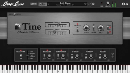 Applied Acoustics Systems Lounge Lizard EP-5